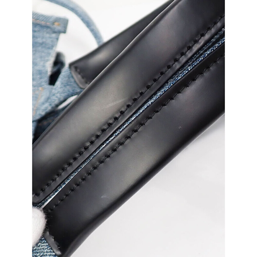 BALENCIAGA Hardware Tote 2way Denim Bag Blue - Picture 6 of 9